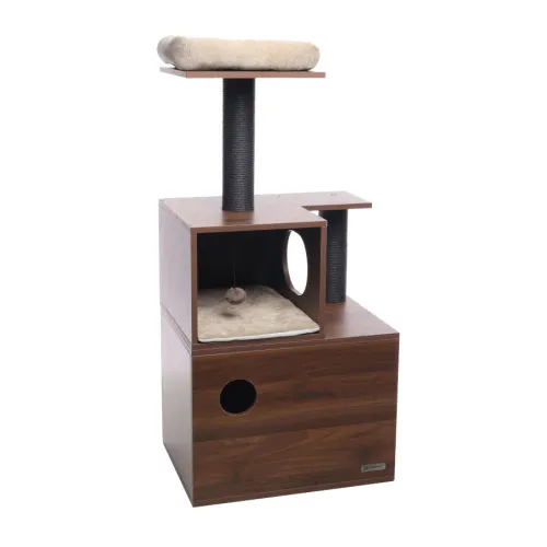 Flamingo Mirabel Árbol Rascador Marrón para gatos