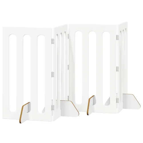 VidaXL Valla plegable de madera para animales