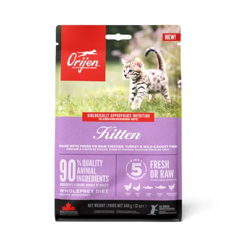 Orijen Kitten Aves y Pescado pienso para gatos