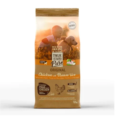 True Origins Pure Puppy Pollo pienso para perros