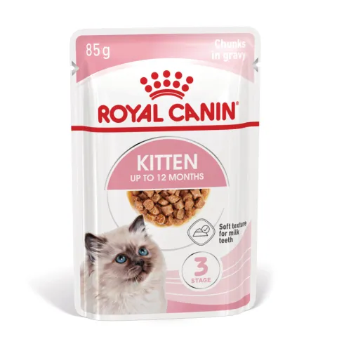 Royal Canin Kitten sobre en salsa para gatos