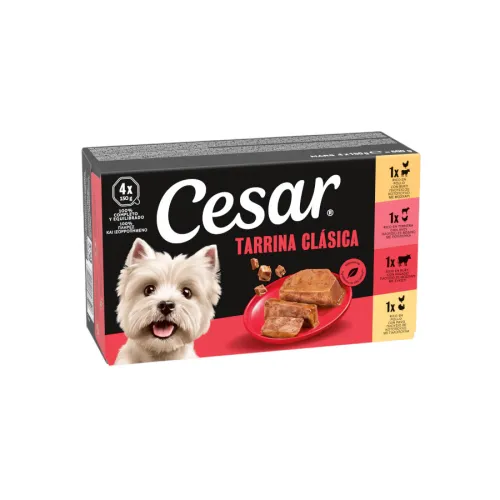 Cesar Selección Clasicos Tarrina en Paté para Perros
