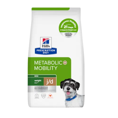 Hills Prescription Diet Metabolic + Mobility Mini j/d pienso para perros
