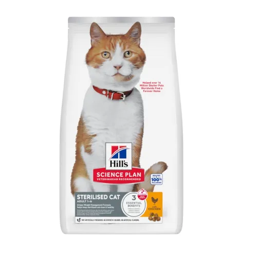 Hills Science Plan Sterilised pienso pollo para gatos adultos esterilizados