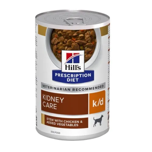 Hills Prescription Diet Kidney Care k/d Pollo y verduras en estofado lata para perros