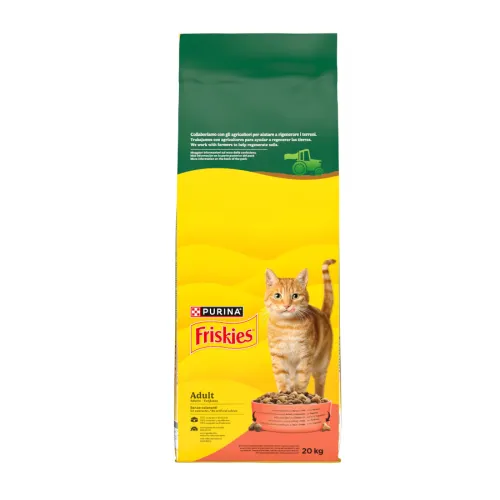Friskies Adult Buey con Pollo y Verduras pienso para gatos