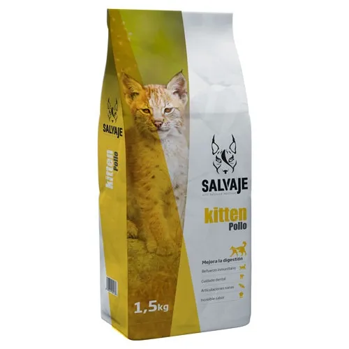 Salvaje Original Kitten Pollo pienso para gatos