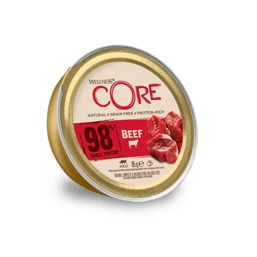 Wellness Core Adult Single Protein Ternera tarrina para gatos