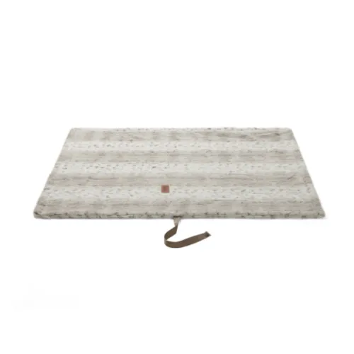 Leeby manta suave leopardo print para perros