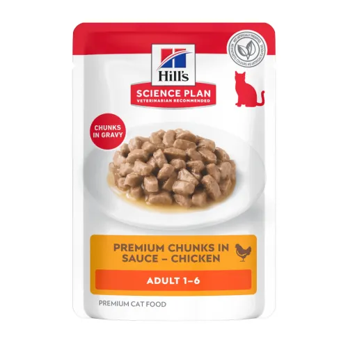 Hills Science Plan Adult Pollo sobre para gatos