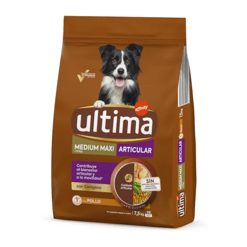 Ultima Medium/Maxi Articular Pollo pienso para perros