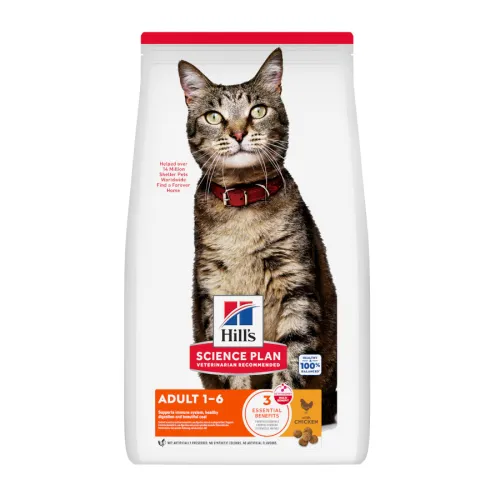 Hills Science Plan Adult Pienso Pollo para Gatos