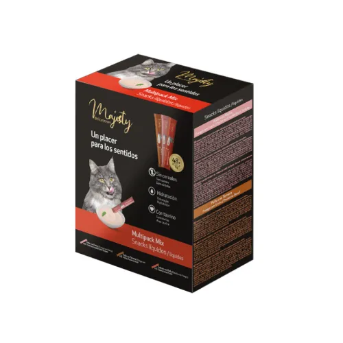 Majesty Mix de snack líquido para gatos