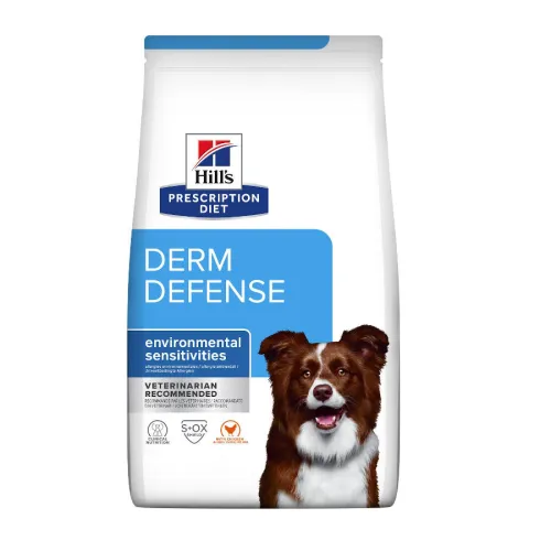 Hills Prescription Diet Derm Defense Pollo pienso perro