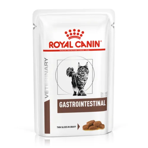 Royal Canin Veterinary Gastrointestinal sobre en salsa para gatos