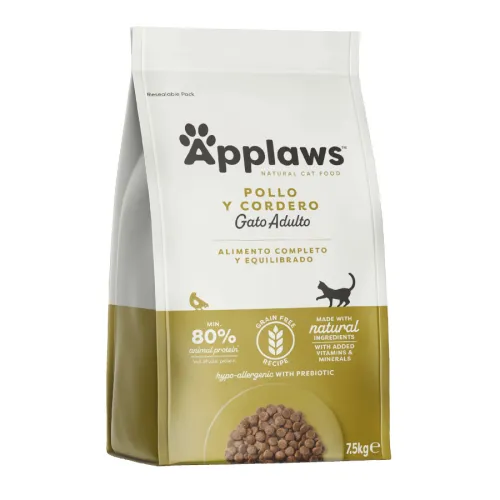 Applaws Adult Pollo y Cordero pienso para gatos