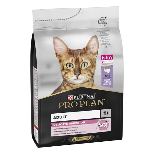 Pro Plan Adult Delicate Digestion pavo pienso para gatos