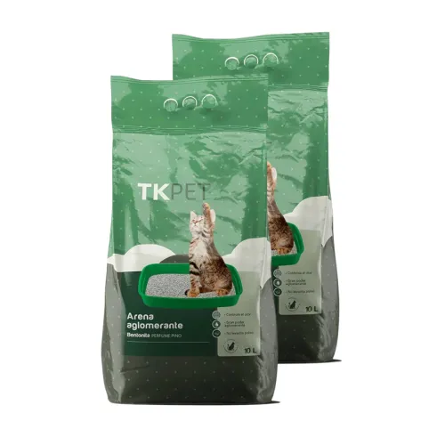 TK-Pet Arena Aglomerante de Bentonita y Pino para Gatos