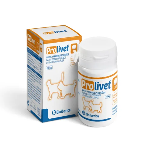 Bioiberica Prolivet Suplemento Hepático para perros y gatos