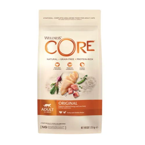 Wellness Core Adult Pollo y Pavo pienso para gatos