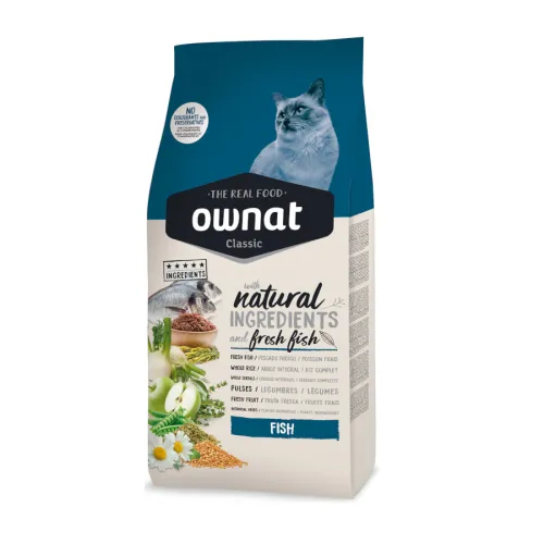 Ownat Classic Pienso Pescado para gatos