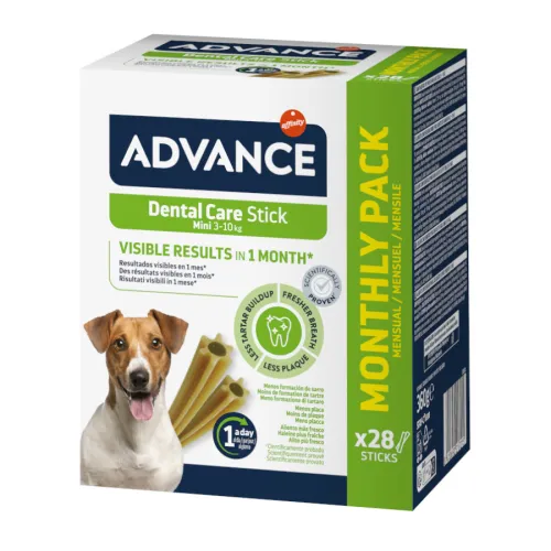 Advance Dental Care Stick Mini snack para perros