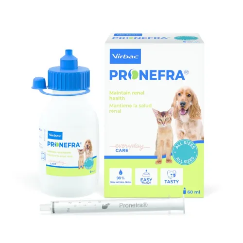 Virbac Pronefra Suplemento Alimenticio para perros y gatos