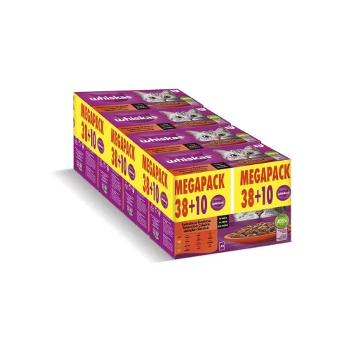 Whiskas Tasty Mix Selección del Chef en Salsa sobre para gatos