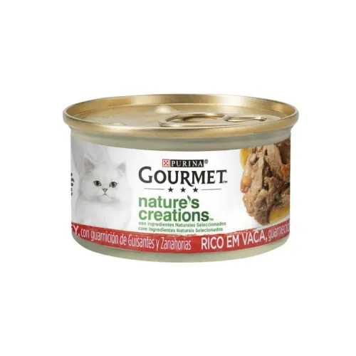 Gourmet Natures Creations Mini Filetes de Buey lata para gatos