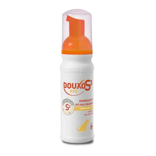Douxo S3 Pyo Espuma Desinfectante para perros y gatos