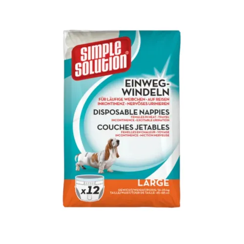 Simple Solution Pañales para perros