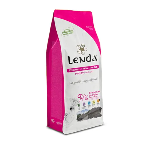 Lenda Original Puppy Medium Pollo pienso para perros