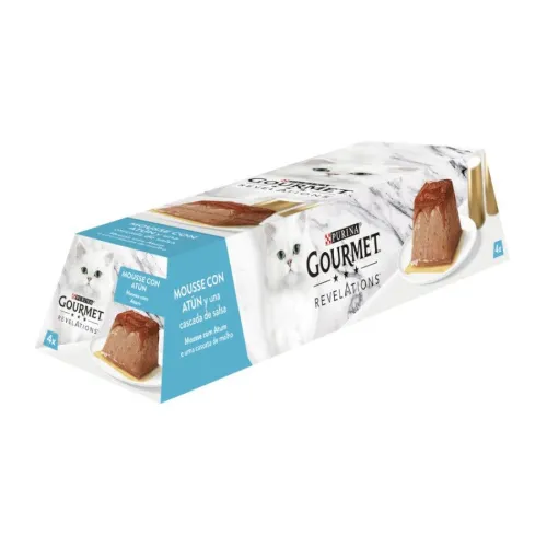 Gourmet Revelations  Atún tarrinas en mousse para gatos