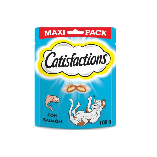 Catisfactions Premios de Salmón para Gatos