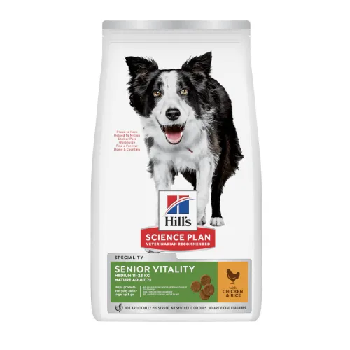 Hills Science Plan Youthful Vitality Medium Adult Pollo pienso para perros