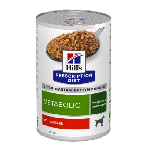 Hills Prescription Diet Metabolic Pollo lata para perros