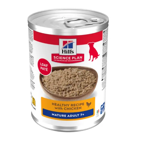 Hills Science Plan Mature 7+ Adult pollo lata para perros