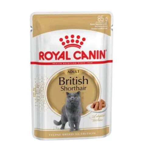 Royal Canin Sobre en Salsa British Shorthair Adult