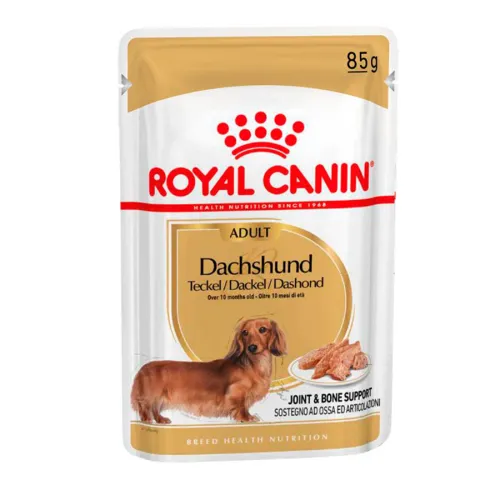 Royal Canin Adult Teckel paté en sobre para perros