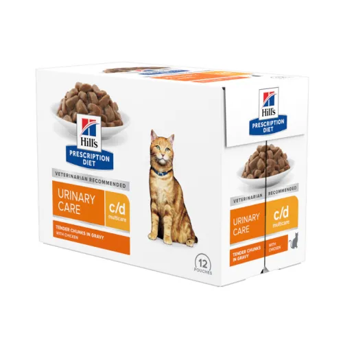 Hills Prescription Diet Urinary Care c/d Pollo sobre para gatos