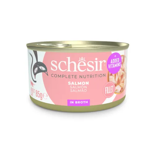 Schesir Adult salmón lata para gatos