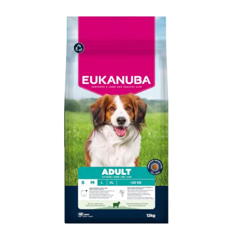 Eukanuba Adult Cordero y Arroz pienso para perros de raza pequeña y mediana