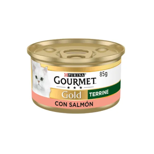 Gourmet Gold Terrine Salmón lata para gatos