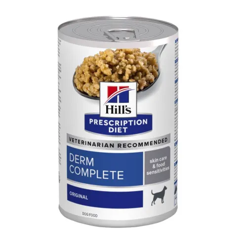 Hills Prescription Diet Derm Complete lata para perros
