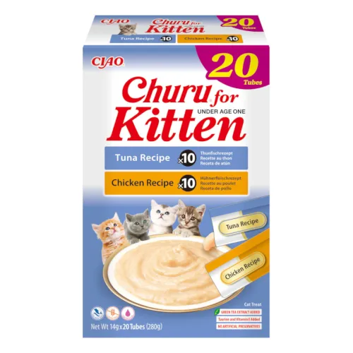 Churu Multipack Snack Cremoso variedades para gatitos