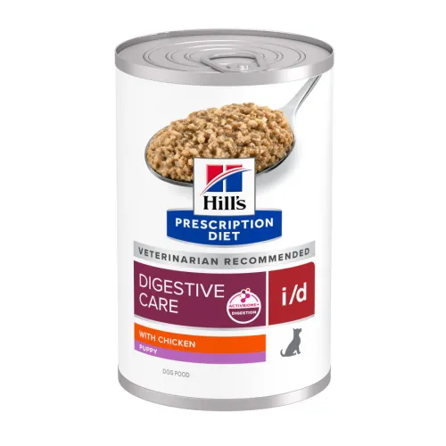 Hills Prescription Diet i/d Digestive Care Puppy Lata Pollo para perros