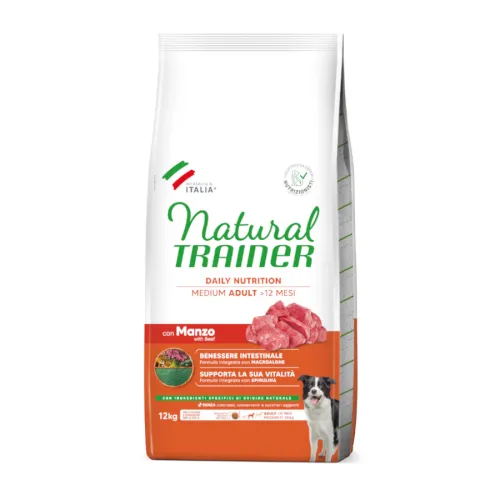 Natural Trainer Adult Medium Ternera pienso para perros