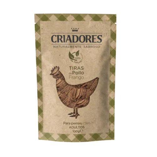 Criadores Tiras de Pollo para perros