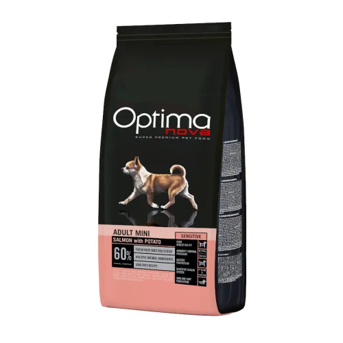 Optima Nova Adult Mini Salmón pienso para perros