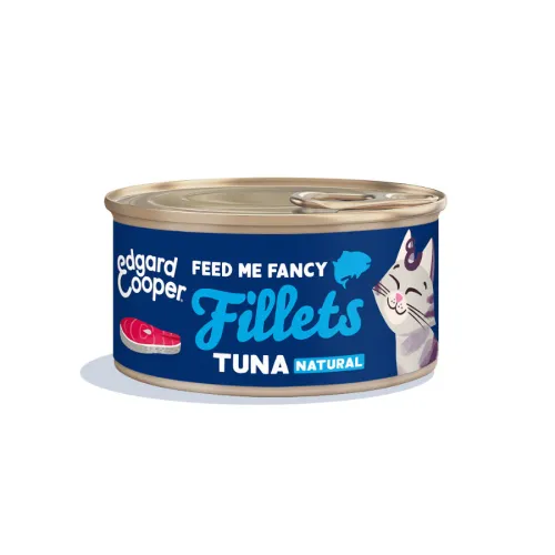 Edgard & Cooper Filetes de Atún en Caldo lata para gatos